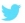small twitter icon on white background